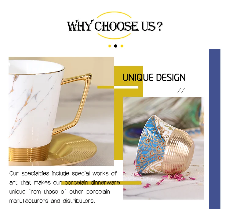 Juego de regalo moderno de estilo árabe de Oriente Medio, 27 Uds., cafetera de porcelana de oro real, juego de té, juegos de té y café de cerámica turca