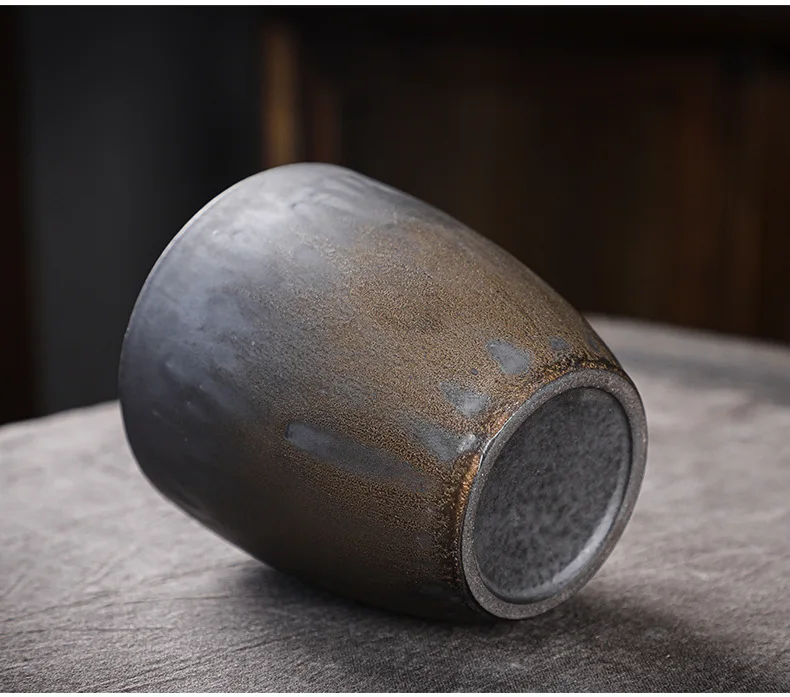 Taza de té grande Vintage, taza maestra, individual, juego de té de kung fu de cerámica vintage japonesa, taza de té, taza de café, agua